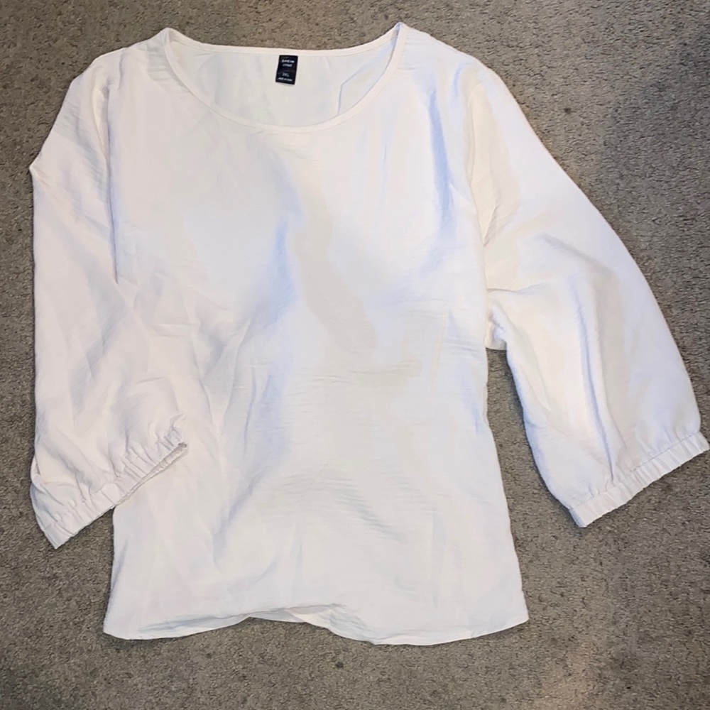 SHEIN Tie back Blouse